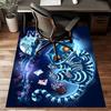 Custom KPop Demon Hunters Mat Personalized Name, Polyester Washable Indoor Entryway Rug, Gift for Christmas, Easter, Thanksgiving Day