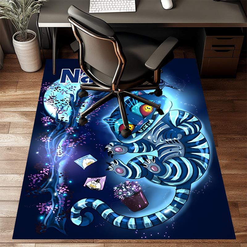 Custom KPop Demon Hunters Mat Personalized Name, Polyester Washable Indoor Entryway Rug, Gift for Christmas, Easter, Thanksgiving Day