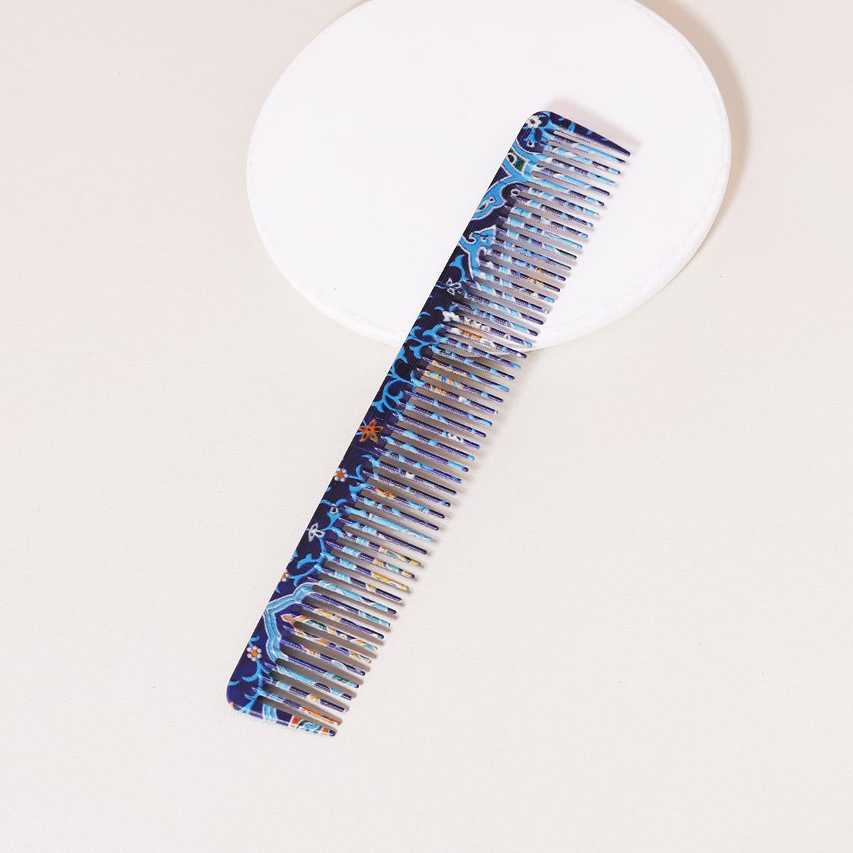 1Pcs Used for daily hair styling combs, printed styling combs, and styling hair combs for thick and thin hair
