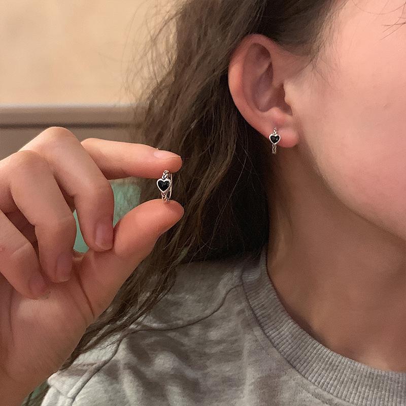 2025 Trendy High-End Retro Love Earrings for Women