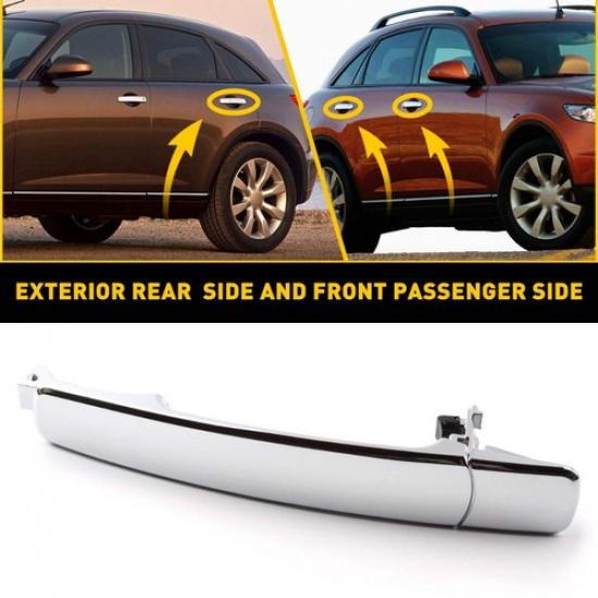 NEW Front Passenger Exterior Side Door Outside Handle for 03-07 NISSAN ROGUE