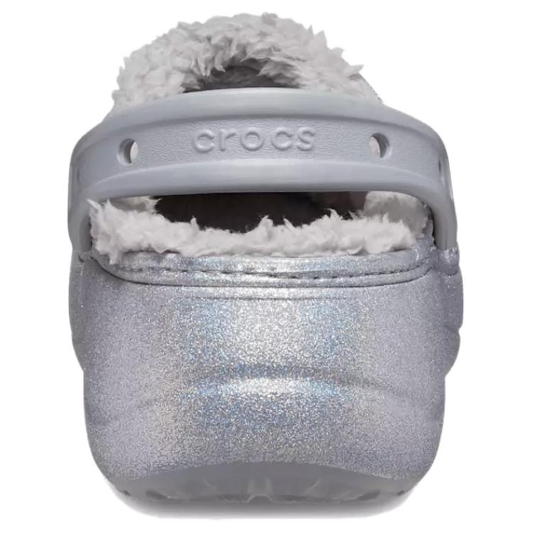 Crocs Baya Comode Zilnice Versatile Saboți Saboți Femei Argintii 210451-0ES