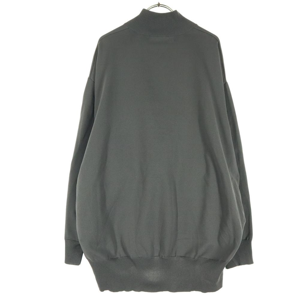 Schönheitsprodukte mizuiro ind Langarm Hoher Kragen Reißverschlussjacke grau Herren Gebraucht