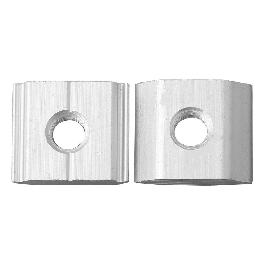 10Pcs Solar Panel Mounting Aluminum Alloy For Framed Panels PV Bracket 20x23.7x9mm/0.78" X 0.9" X 0.35" Brackets Clamp