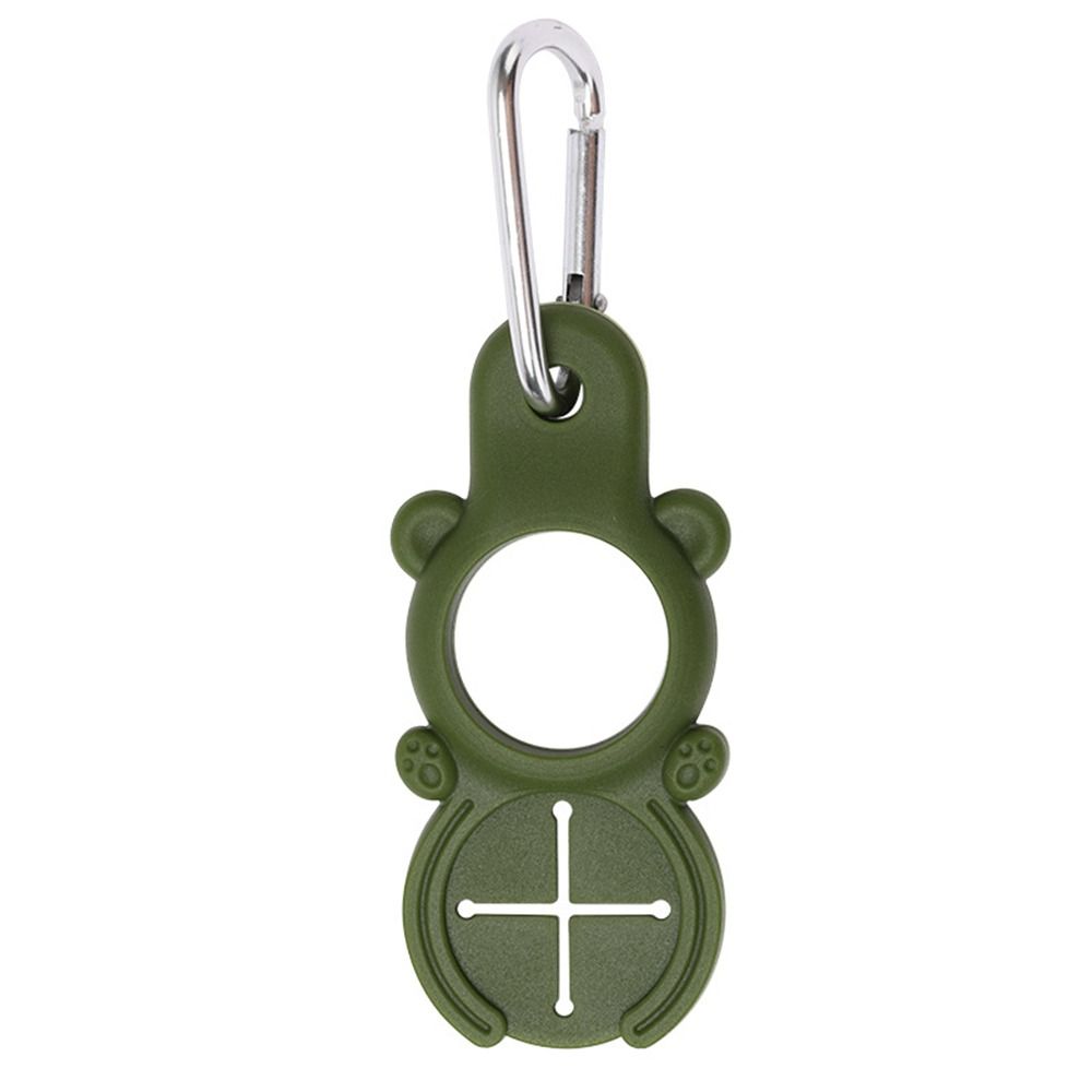 Portable Aluminum Silicone Water Bottle Buckle Easy To Use Cycling Tool Backpack Hanger Hooks Towel Hook Clip