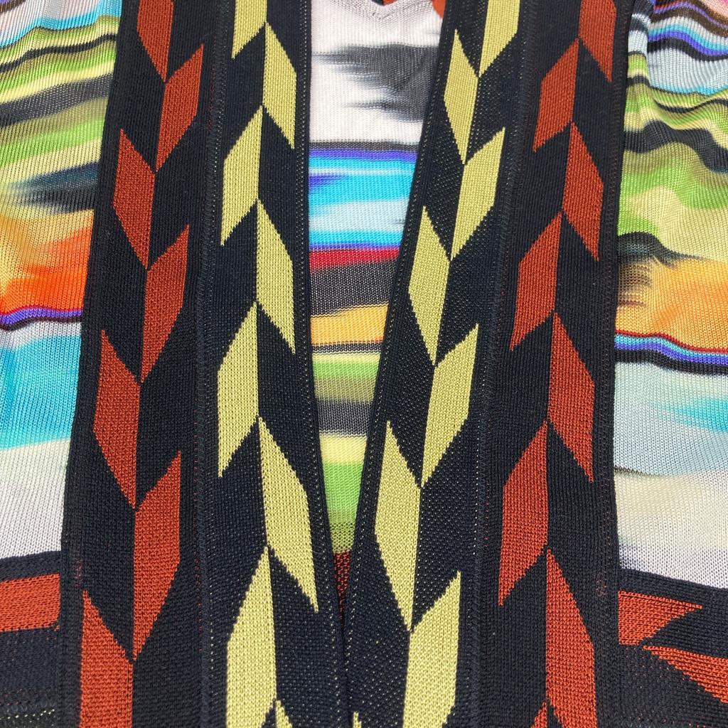 MISSONI Multicolor 157531 Short Sleeve Bolero tops S multicolorUsed