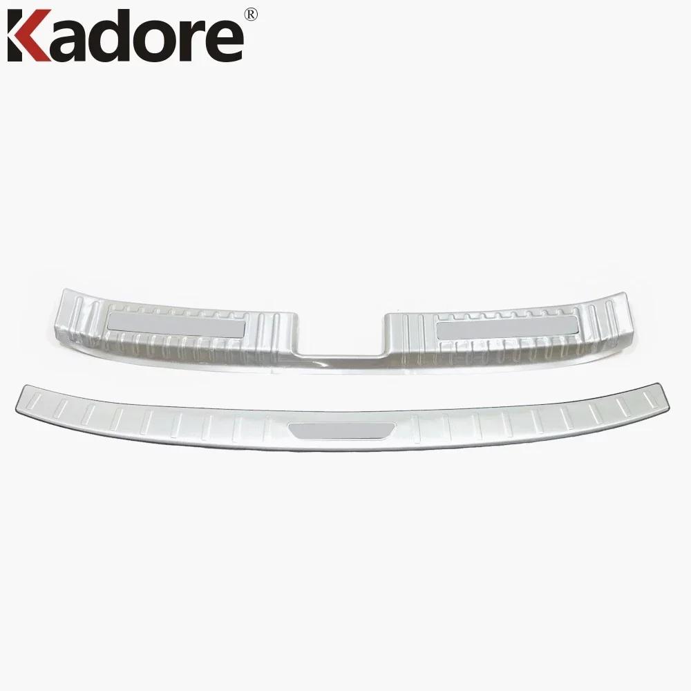 For Mazda CX30 CX-30     2024 Steel Rear Trunk Bumper Cover Trim Tailgate Door Sill Plate Guard Car Accessories
