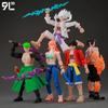 9L3D Tištěné Anime One Piece Naruto Demon Slayer Dummy13 Lucky T13 Pohyblivé Měnící Tvar Akční Figurky Figurína Hračky Sběratelské