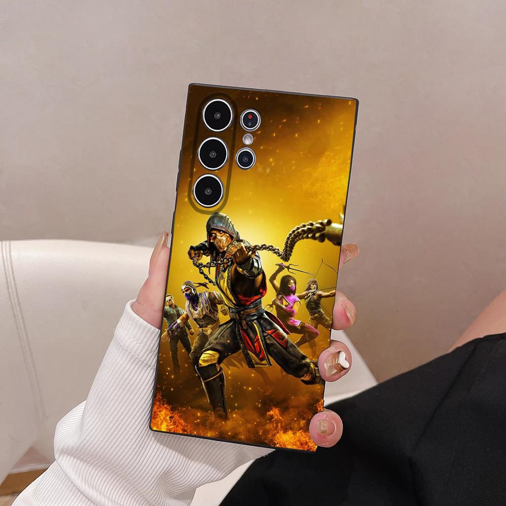 Mortal Kombat Phone Case For Samsung S Series S21 S22 S23 S24 S25 FE Plus Ultra TPU Soft To Skin-friendly Case