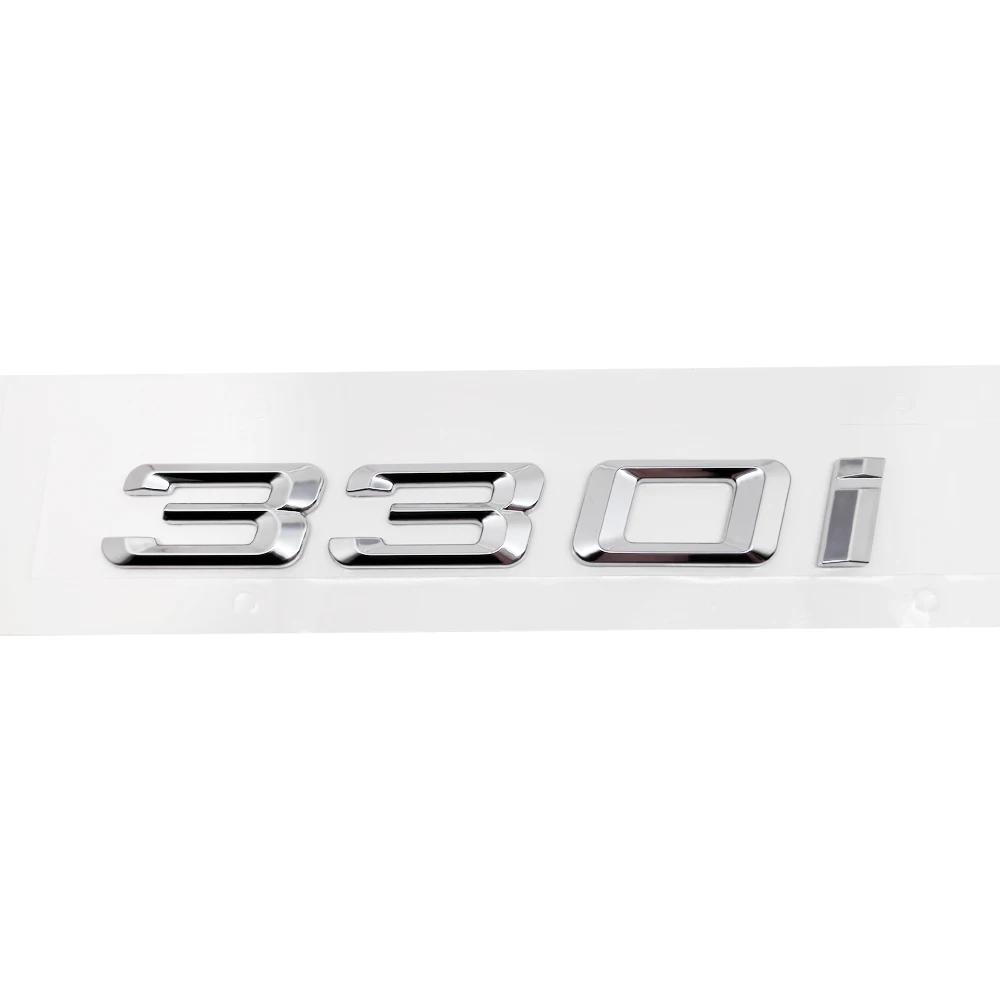 For BMW G20 G21 G28 F30 F31 F34 F35 E90 E91 E92 E93 E46 DIY Sticker Rear Trunk Badge Plastic Decal 3 Series 328i 330i 335i 340i Ue2