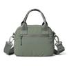Solid Color Handbag Travel Crossbody Bag Lightweight Water-Repellent Nylon Bag Women's Shoulder Bag