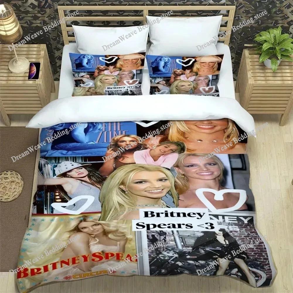 Britney Spears Bedding Set Duvet Cover 3d Bedding Fashion Design Decoration King Duvet Cover Set Double Bed Set Bedding Sets9639