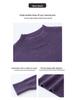 2025 Women's Stylish Loose High Neck Knit Sweater Dress - Mid-Length, Winter Inner Layer for Moms