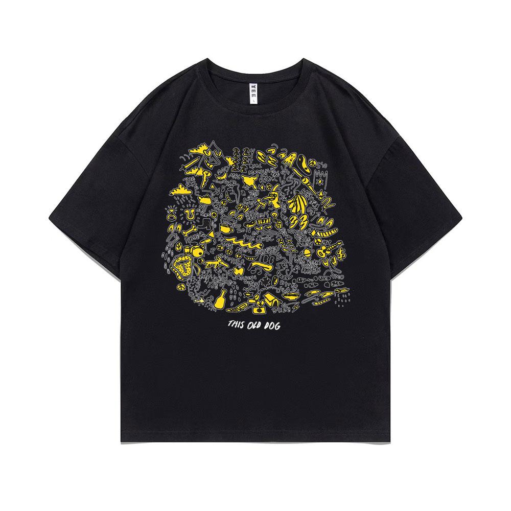 Singer Mac Demarco This Old Dog Album Graphic Tshirt Short Sleeve Men Women Vintage Oversized T-shirts Male Pop Music T Shirts