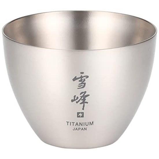Snow Peak Ochoko TW-020 Titanium Lightweight Sake Cold Outdoor