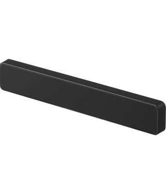 Yamazaki Jitsugyo Magnet Wall Knife Holder W25 Black Tower Silicone Surface Knife Storage 5200 & Approx. W25XD1.7XH4cm