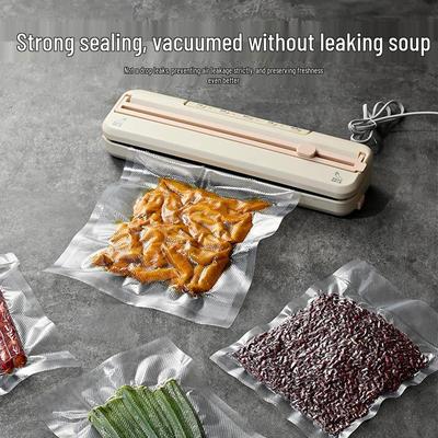 Lebensmittelechte Vakuumbeutel mit Netzmuster zur Küchenaufbewahrung