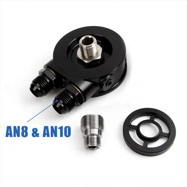 

Enhanced Iron Filter Plate for Golf 6, 2nd Gen EA888 1.8T/2.0T Engine Oil Cooler. AN10 Standard Version