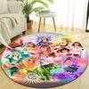 1pc Taylor Swift2 Design Printed Area Round Carpet for Bedroom Living Room Home Decor Rugs Mat Non Slip Mat Rug for Bedside