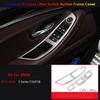 For BMW 5 F10 F11 Accessoris Interior Door Window Lift Switch Button Cover Trim