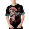 T-Shirt für Damen und Herren, Sommerkleidung, Fitness, Jujutsu Kaisen, Rundhalsausschnitt, Übergroßes Herren-T-Shirt, neue Herren-T-Shirts, Tops