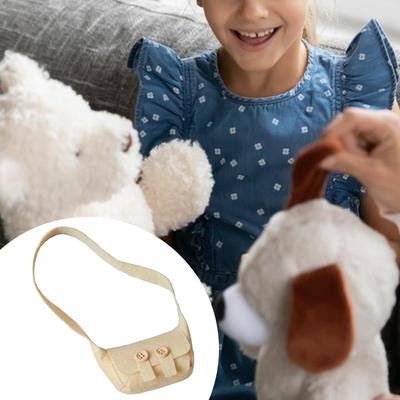 Sac Accessoire de Poupée Mignon Compact Décoratif Vêtements Bandoulière Petit Sac à Dos pour
