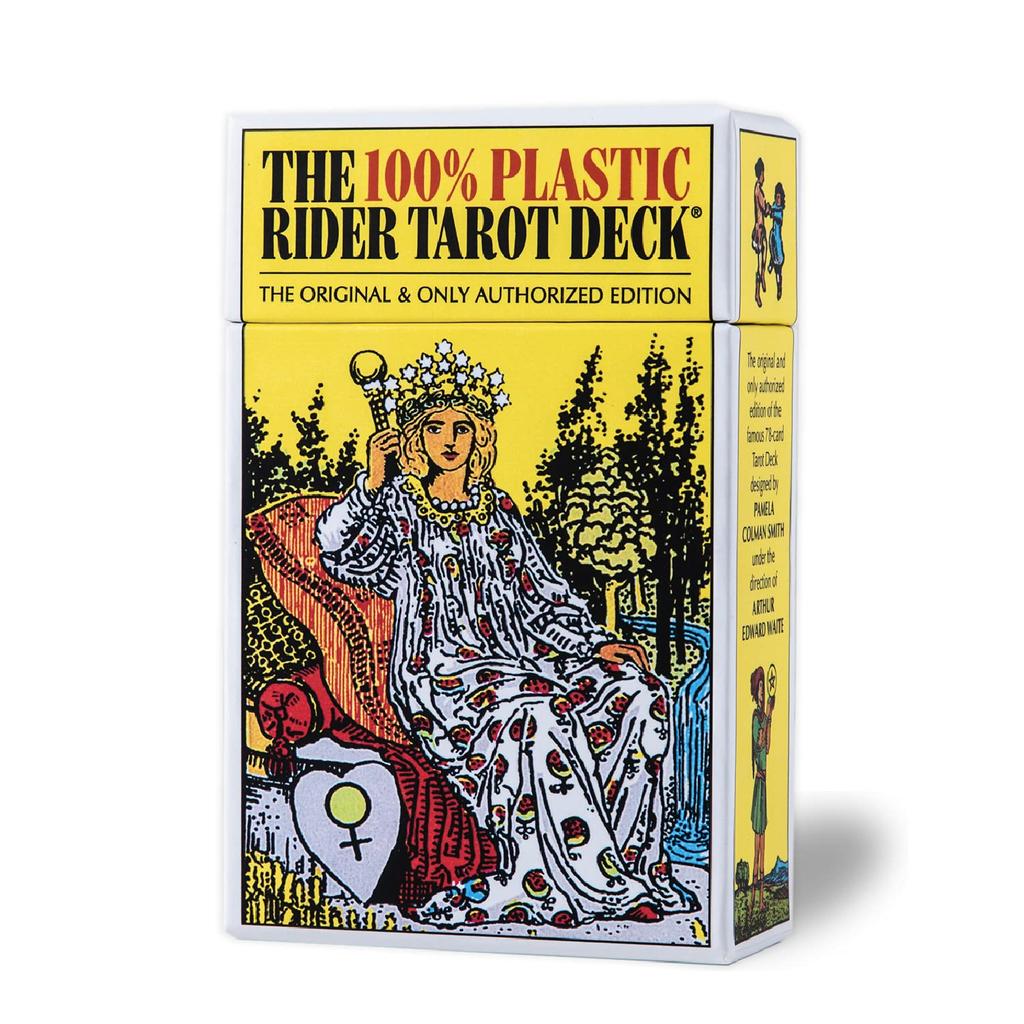 Plastic Tarot 78 Tarot with Japanese Authentic Product I.I.J. Rider-Waite Deck, Cards, Reading, Instructions,