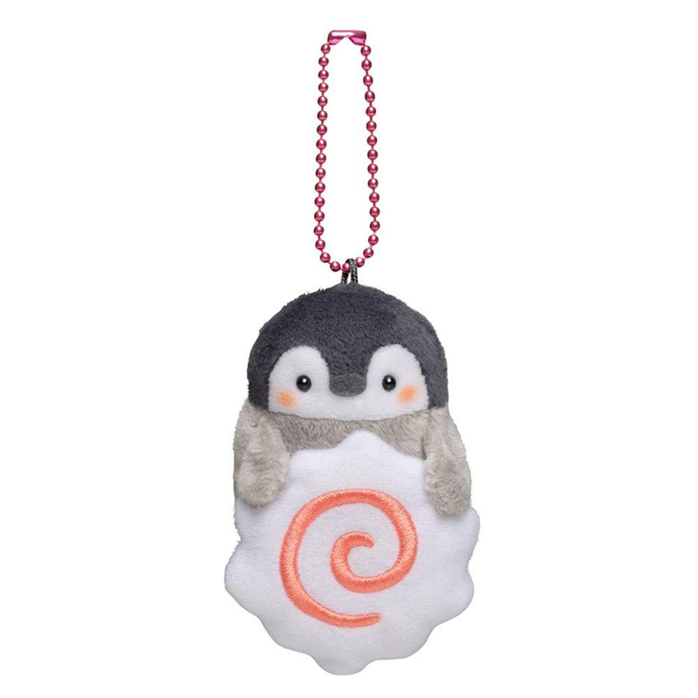 

Egg Stuffed Toy Pendant Penguin Pendant Korean Style Key Buckle Women Key Holder Plush Key Chain Kamaboko