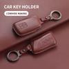 Top Layer Leather Car Key Case Cove Fob for Lexus NX GS RX IS ES GX LX RC 200 250 350 LS 450H 300H Car Keychain Accessories
