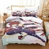 Ayakashi Triangle Beding Set Single Twin Ful Quen King-Sized Dimensionsd Dimensions Bed Linen Set Adult People Kid Bedrom Duvet cover Sets Anime Bed