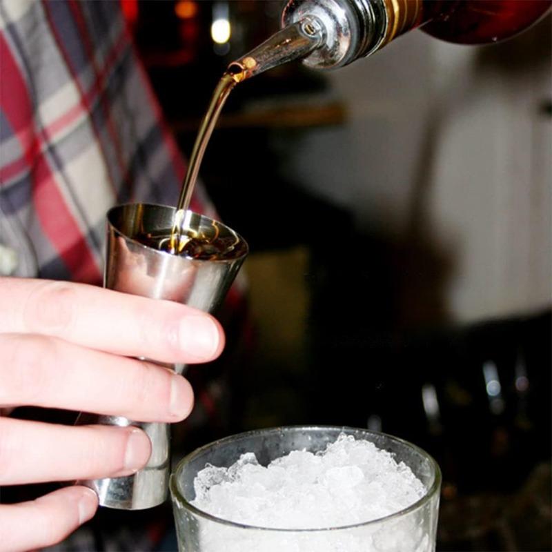 15ml/30ml 0.5oz/1oz Stainless Steel Measuring Cup Ounces Measuring, Bar Kitchen Accessories Kitchen Gadgets