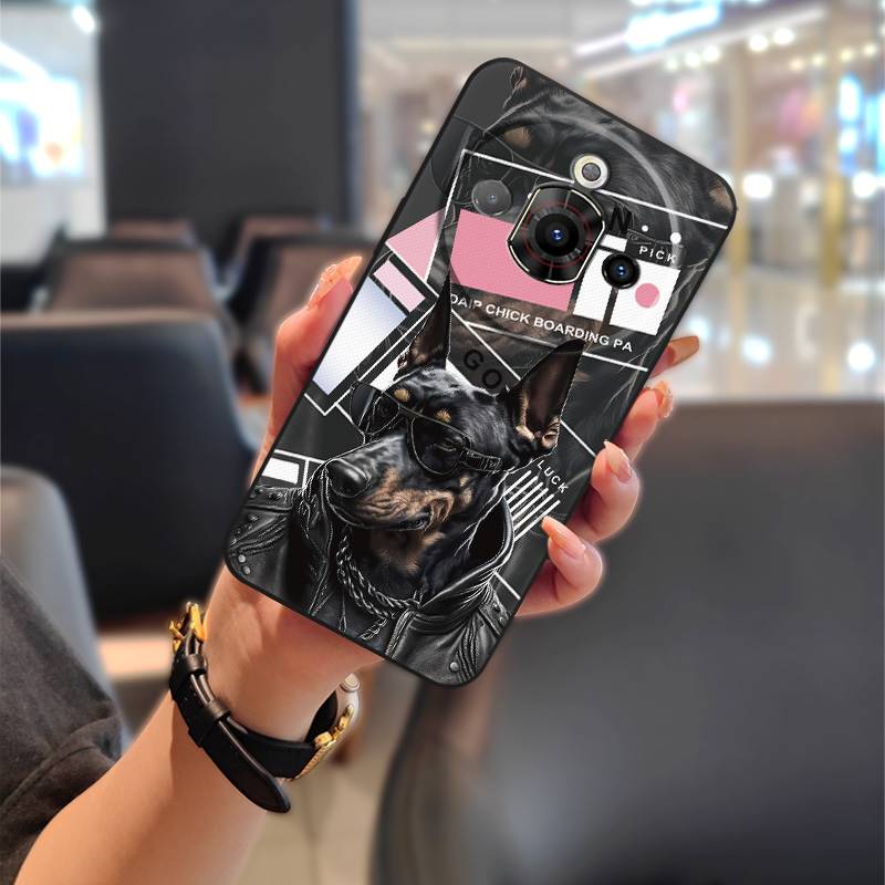 Shockproof Silicone Phone Case For ZTE Nubia Focus Pro 5G TPU Waterproof Graffiti Phone Pouch Anti-knock Full Wrap Cute