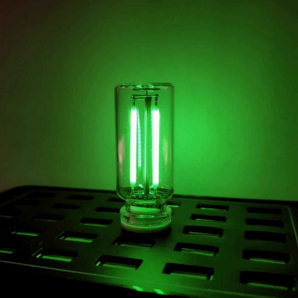 2Pcs Eye Protection LED Filament Glass Bulb Glass Material USB LED Bulb Car Decoration