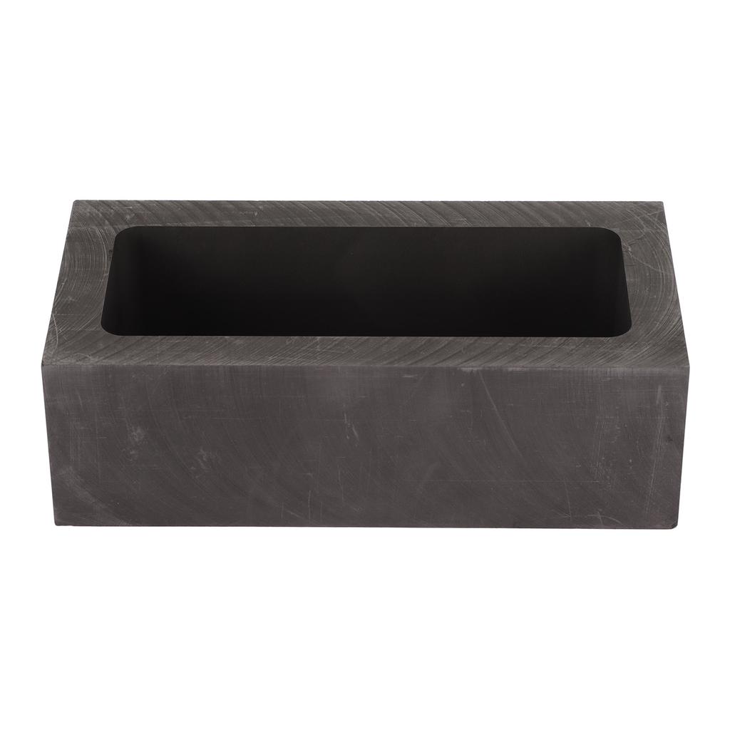 Graphite Ingot Mold High Purity Rectangular Melting Refining Graphite Crucible for Gold Silver