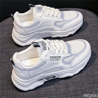 Damen Neue Papa Schuhe Lässiger atmungsaktiver vielseitiger Schuh Komfort weich besohlt Lauf-Sneakers Damen Mesh-Schuhe Zapatos