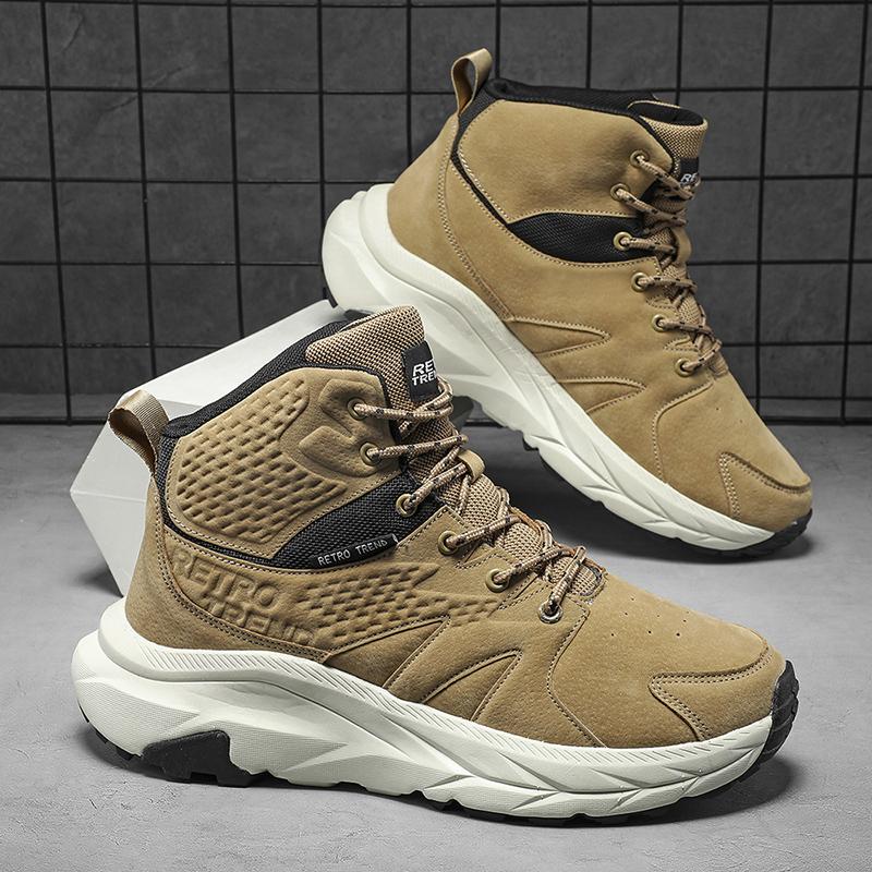 

мужские ботинки 2024 года, новые зимние тапочки, теплые мужские туфли, водонепроницаемые нескользящие плюшевые кроссовки, мужские теннисные туфли, ботинки, мужские кроссовки, зимние 36