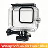 40M Underwater Waterproof Housing Case for GoPro Hero 8 Black Action Camera Diving Protective Shell with Quick Release Mount