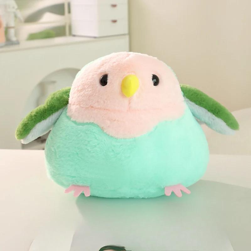 

Имитация Мягкий Реалистичный Толстый Попугай Плюшевые Игрушки Реальная Жизнь Мягкий Синий Зеленый Попугай Птицы Мягкие Игрушки Игрушки Куклы Подарки 25cmX25cmX25cm