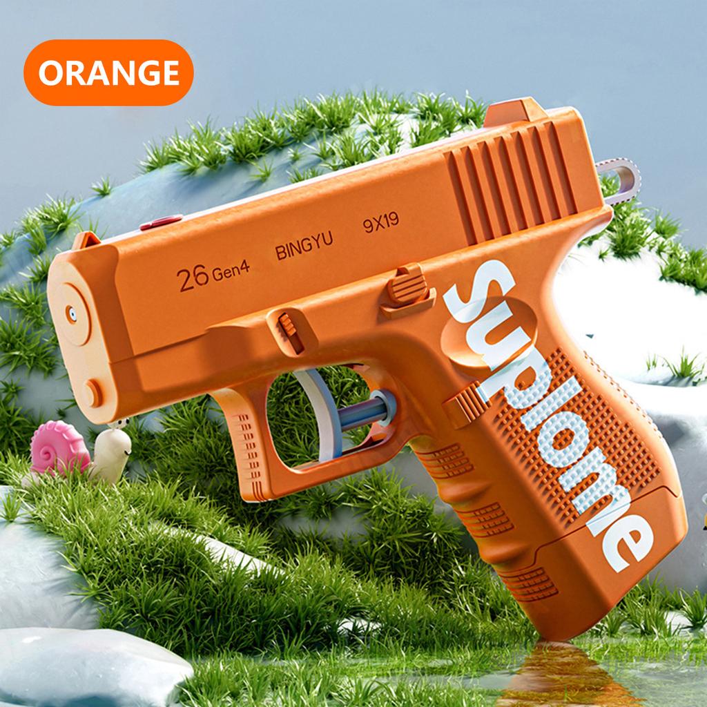 Prank Water gun Toy Handheld Manual Two-Way Water Gun Summer Mischievous Water Toy Children Outdoor Swimming Pool Toy Beach Gift