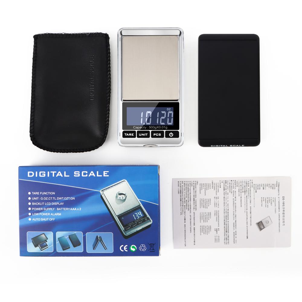 Electronic Jewelry Scale Balance Gram Scale 0.01 / 0.1g Accuracy for Gold Precision Mini Pocket Scale Kitchen Weight Scale