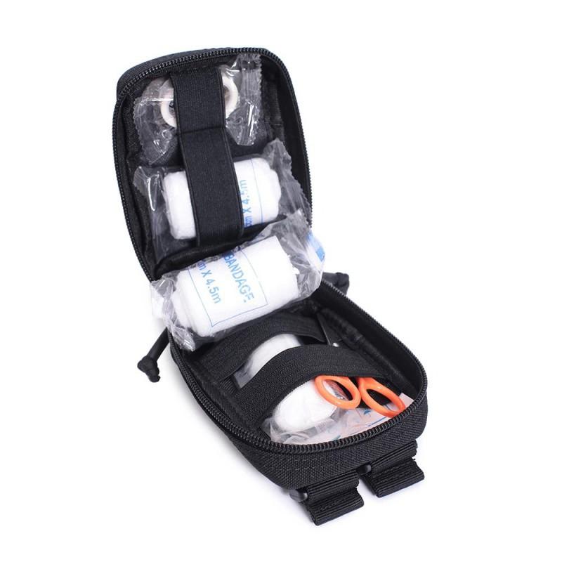 Outdoor Medical Storage Bag Board Hiking Multi-purpose Kit MOLLEF Accessory Waist Pocket