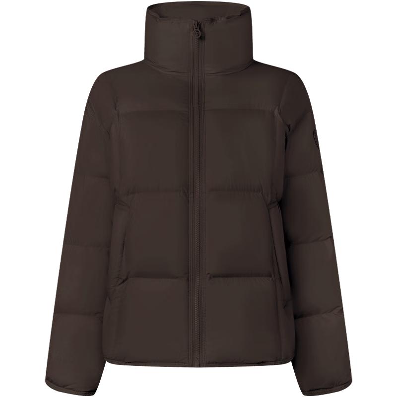 Tanboer Women s Short Stand-Collar Down Jacket XL