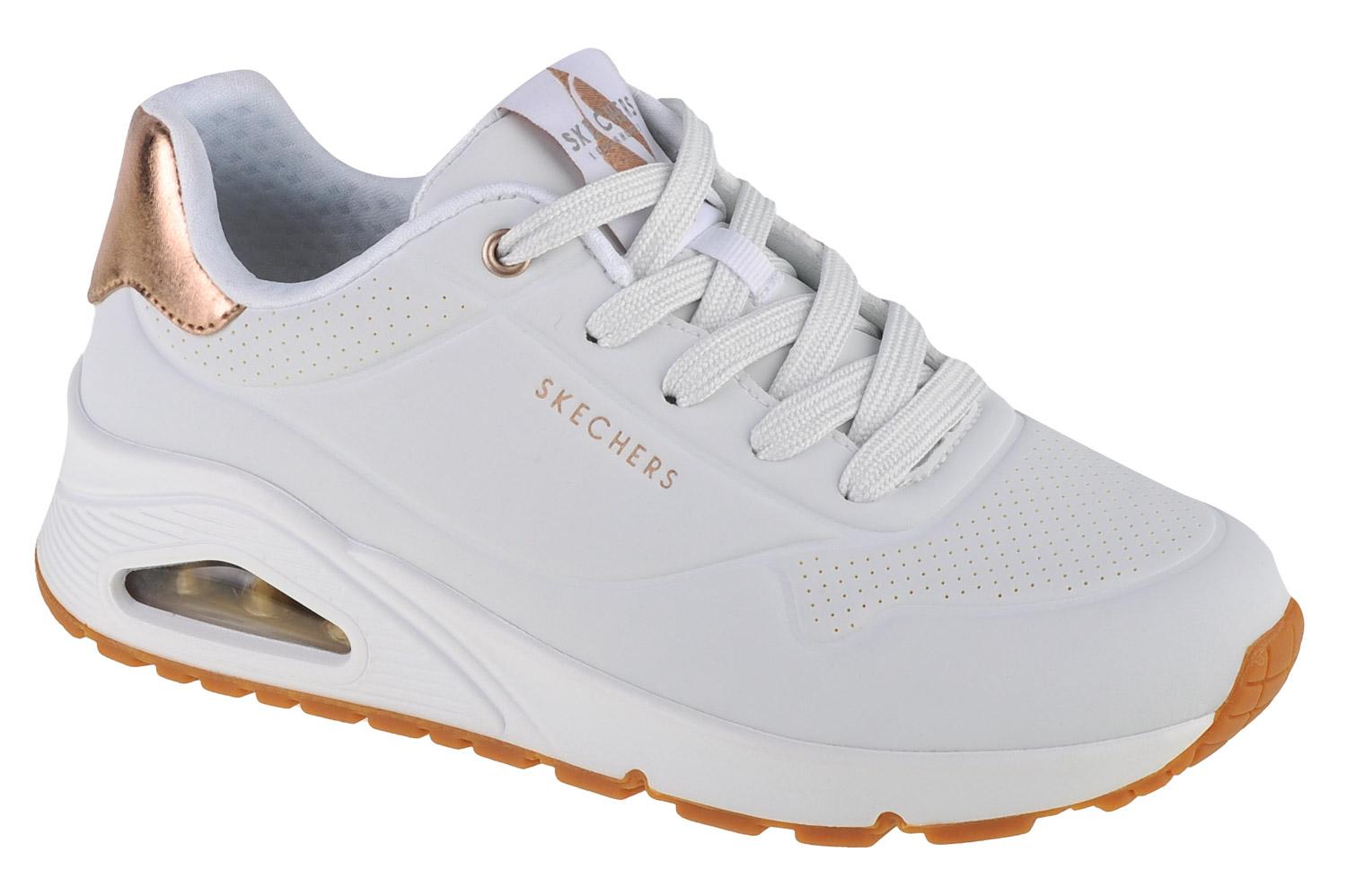 Skechers Uno-Golden Air, Baskets blanches femme 36 blanc