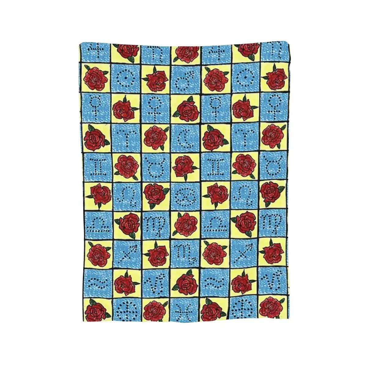 

9 Of Swords Tarot Blanket By Tarotista Blankets Soft Warm Flannel Throw Blanket Bedspread for Bed Living room Picnic Home Couch# 75X95CM серый