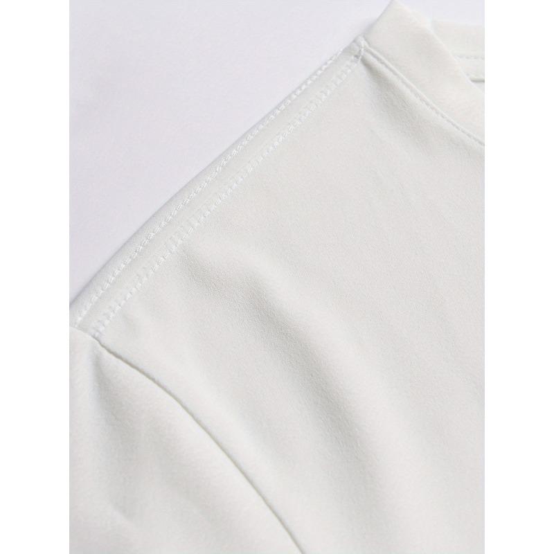 Europäische Größe Trendiges und Modisches Lässiges Herren-T-Shirt für den täglichen Gebrauch Bequeme Rundhals-T-Shirts für Herren Normale Passform