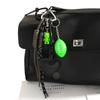 Black PU Love Pendant Ins Wind Simulation Mini Football Frog Bag Pendant Keychain Accessories