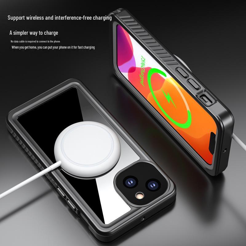 Wodoodporne etui do nurkowania do iPhone'a 13 Mini - Profesjonalna, odporna na upadki osłona ochronna