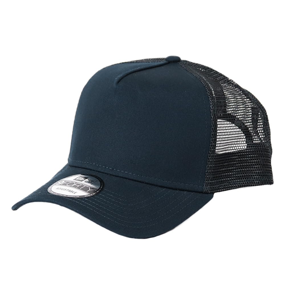 

New Era Mesh Cap Кепка Обычная шляпа 9FORTY NewEra NE205 99HeadweaShop с наклейкой Бейсболка Deep Navy Navy Free Size Men s [Товар]