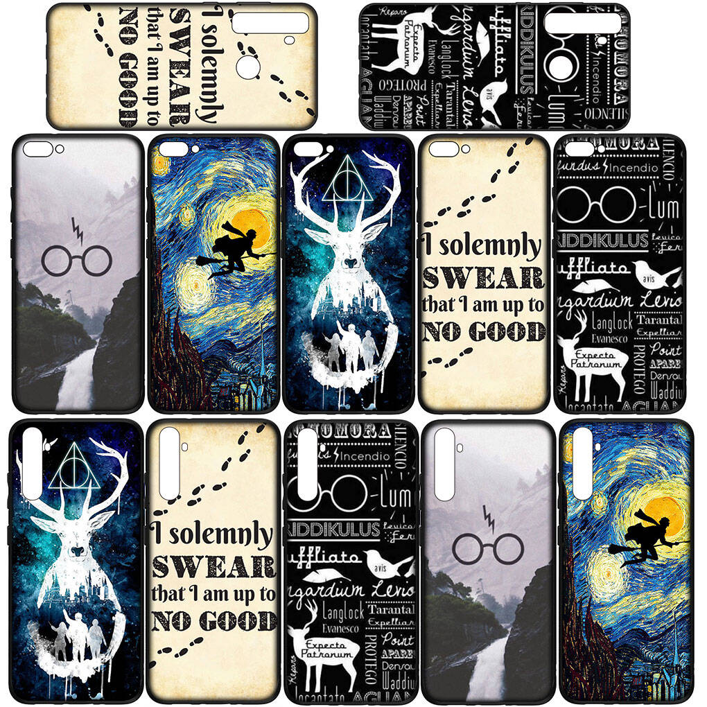 for Samsung Galaxy S25 S24 S23 S22 Ultra FE Plus A17 A37 A57 A56 A55 A06 A16 A15 A36 A26 A35 A05 A25 A54 A34 S9 Phone Case Wand Art Ring Potters Cover