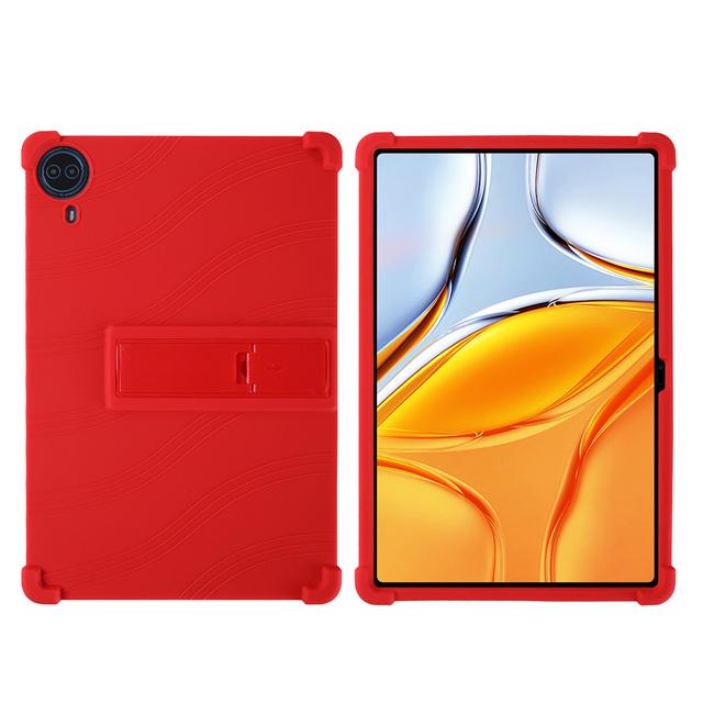 

Adjustable Stand Tablet Case For Teclast T65 Plus 13.4 T70 14 T65Max 13 Soft Silicone Kids Safe Cover Shockproof Multi-angles T70-14 inch красный